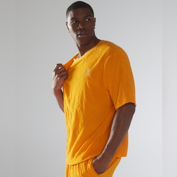 Savage X |  Ripple Effect Terry Sleep T-shirt | XS - Picture 3 of 9